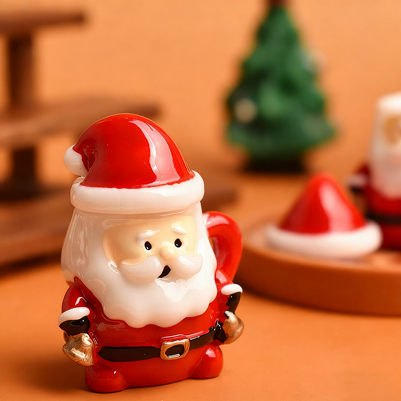 Mini Santa Teacup Ornament - R - Mug Tea Coffee reseña y precio