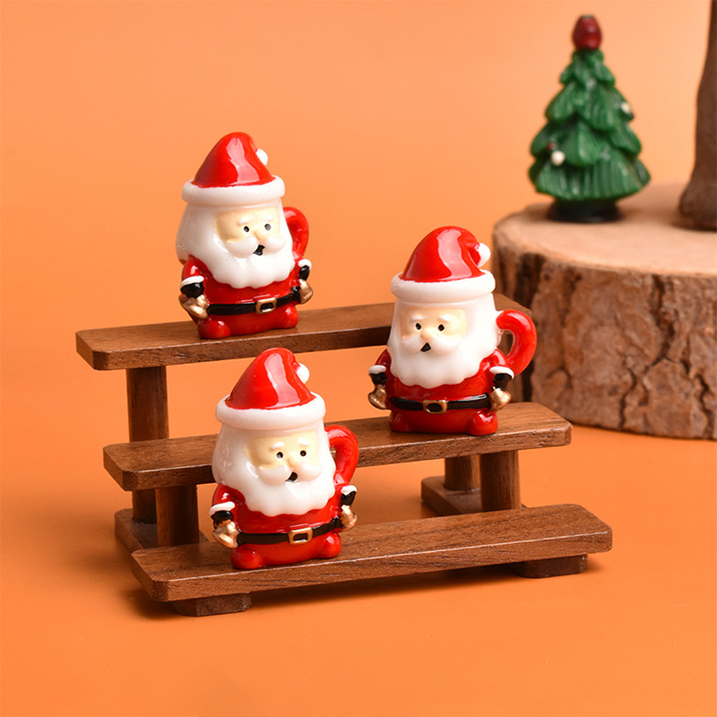 Mini Santa Teacup Ornament - R - Mug Tea Coffee reseña y precio