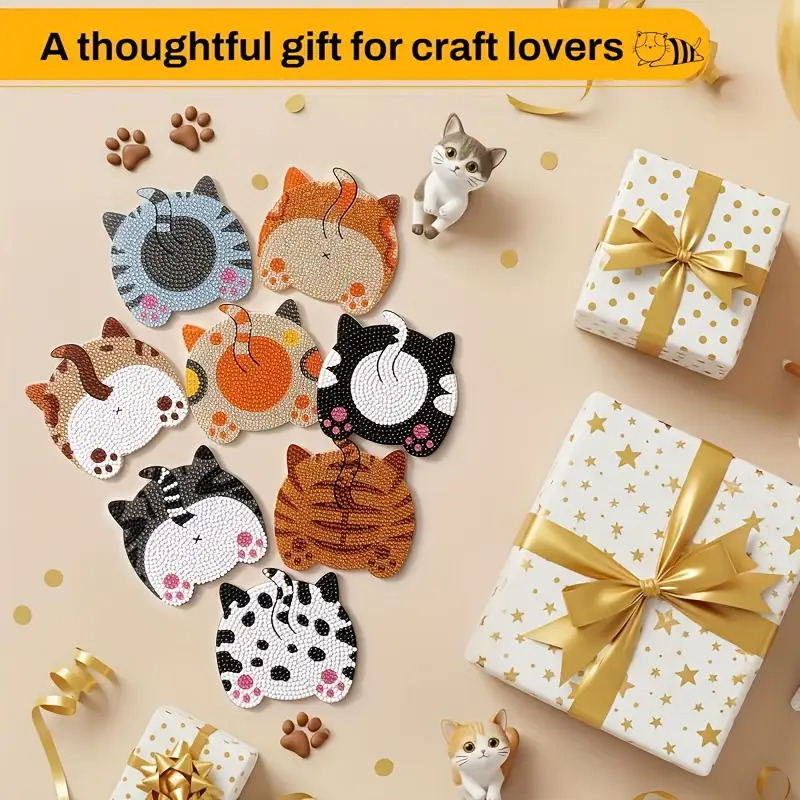 8-piece DIY Diamond Painting W - Mug Tea Coffee reseña y precio