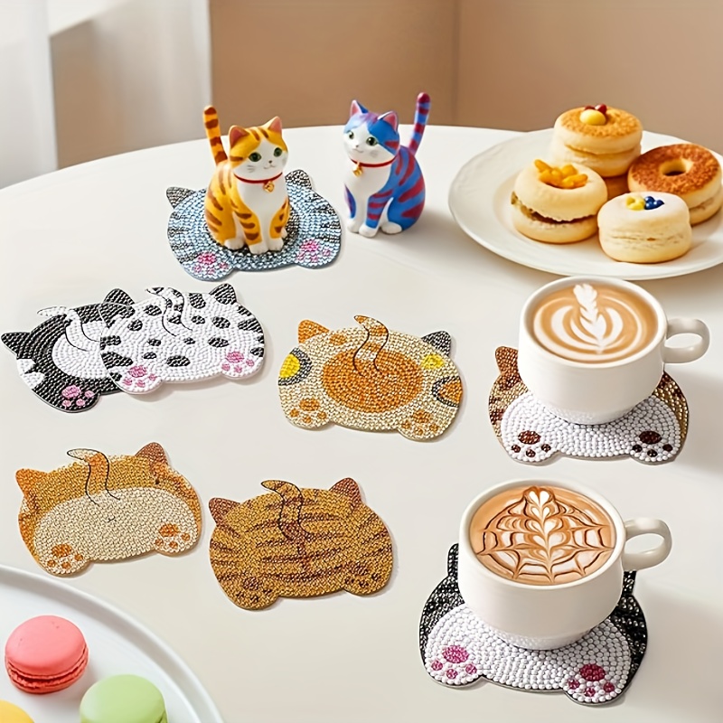 8-piece DIY Diamond Painting W - Mug Tea Coffee reseña y precio