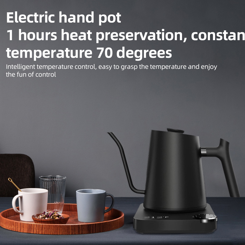 Gooseneck 0.9LTemperature Cont - Pour Over Kettle reseña y precio