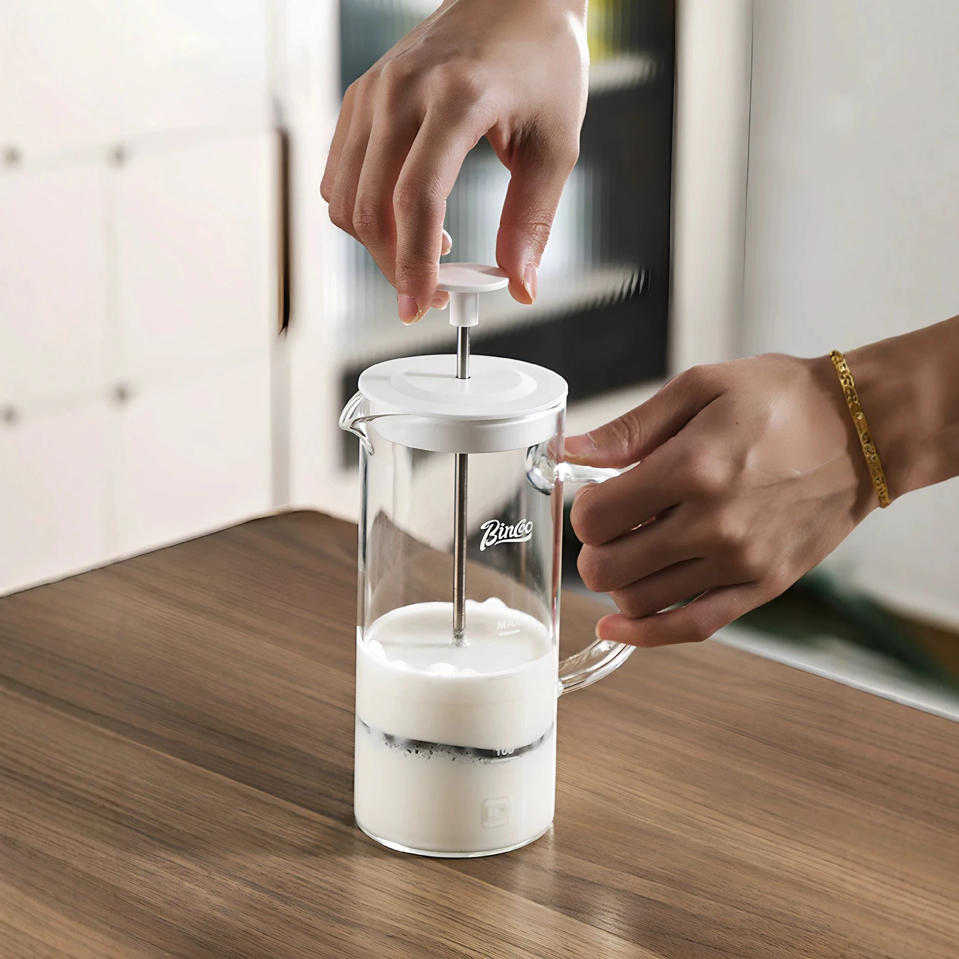 550ml Coffee French Press Pot  - French Press Glass reseña y precio