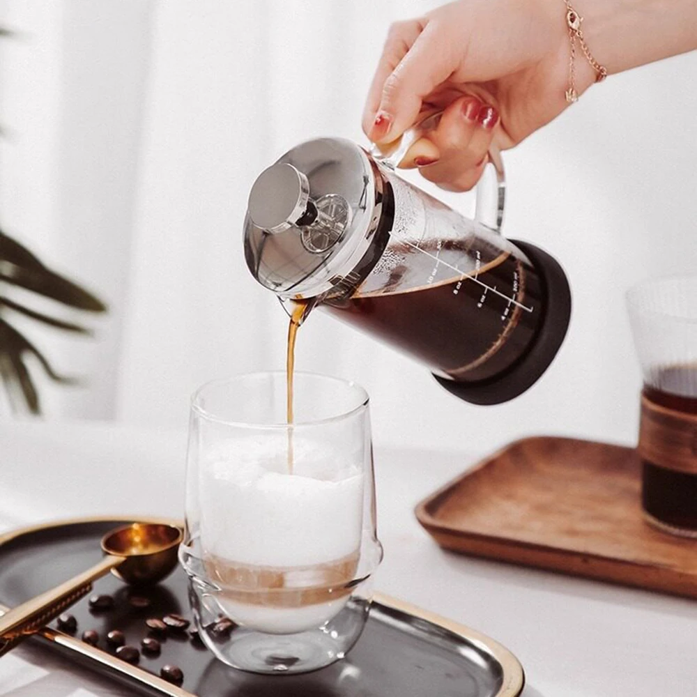 550ml Coffee French Press Pot  - French Press Glass reseña y precio
