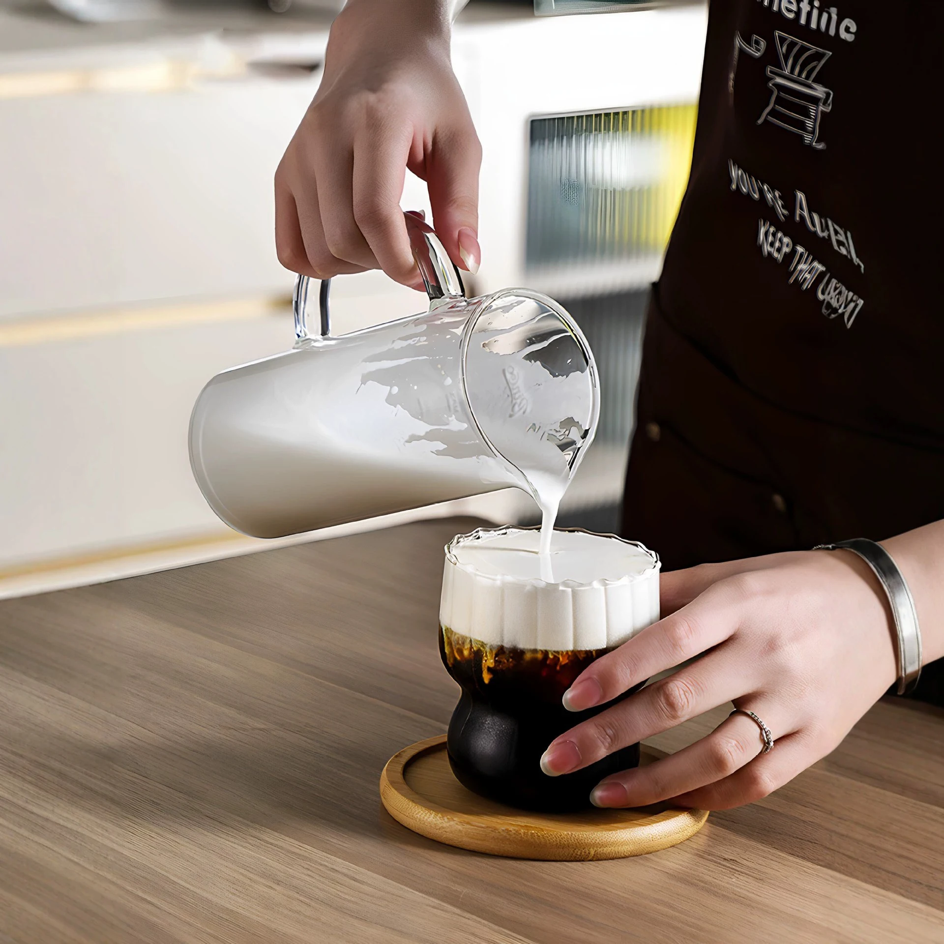 550ml Coffee French Press Pot  - French Press Glass reseña y precio