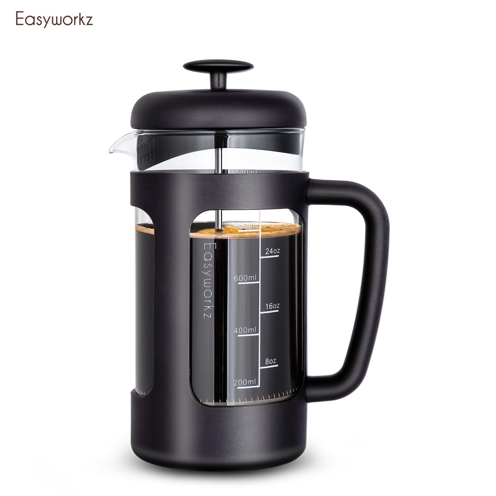Easyworkz French Press  Coffee - French Press Glass reseña y precio