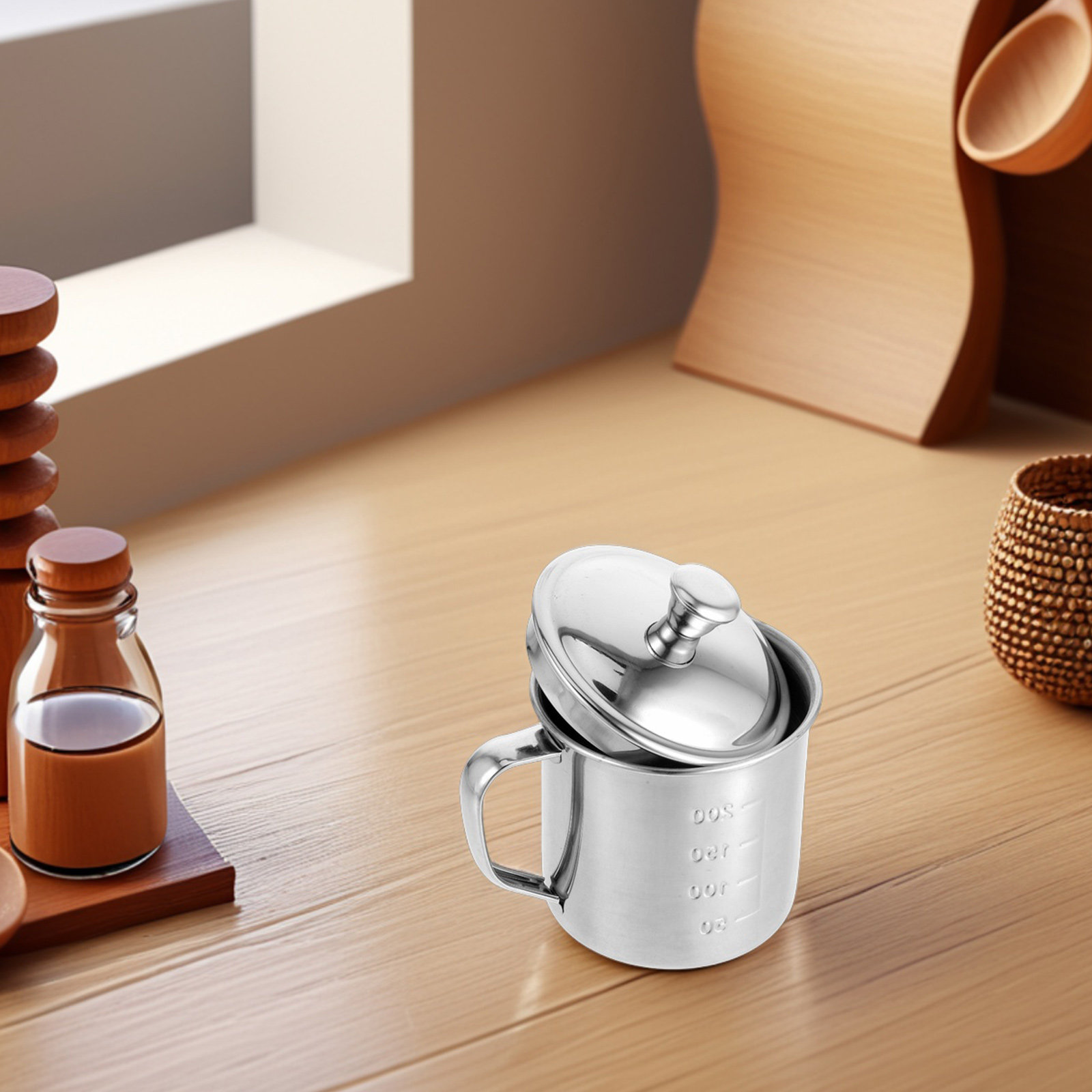 Small Portable Stainless Steel - Mug Tea Coffee reseña y precio