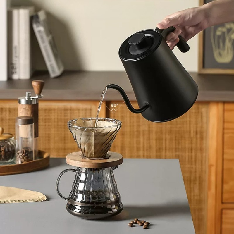 Electric Gooseneck Coffee Kett - Pour Over Kettle reseña y precio
