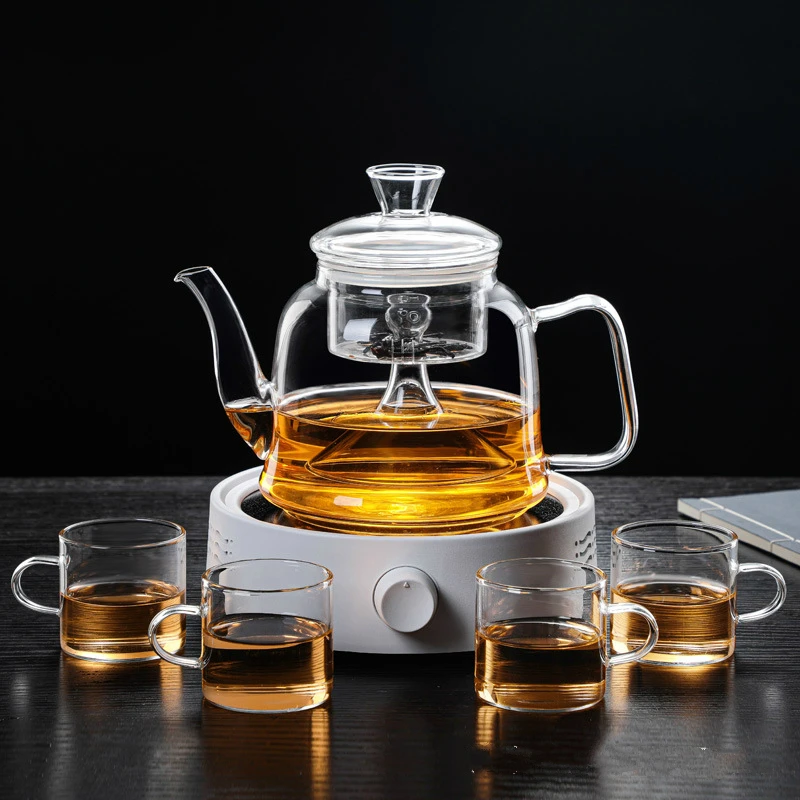 Teapot Water Bottle Gooseneck  - French Press Glass reseña y precio