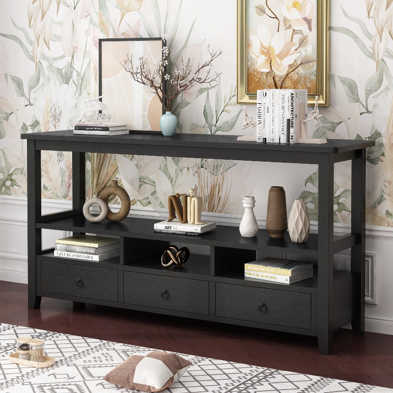 3 Tier Vintage Solid Console T - Coffee&Tea House Opinie reseña y precio