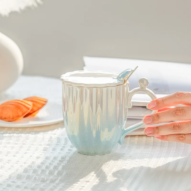 Luxurious Pearl Glaze Dolphin  - Coffee Tea Difference reseña y precio