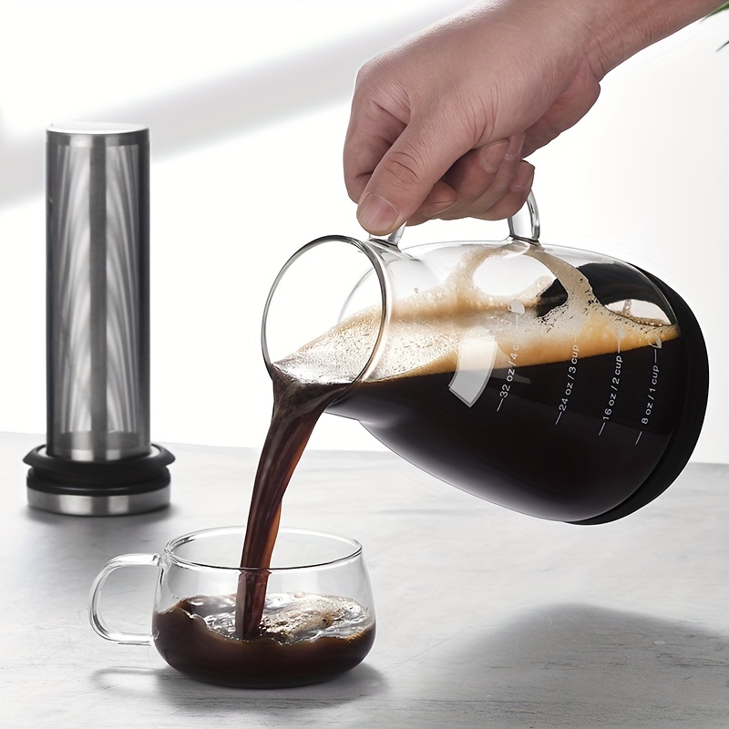 24oz Classic Glass Cold Brew C - Coffee Tea Jug reseña y precio