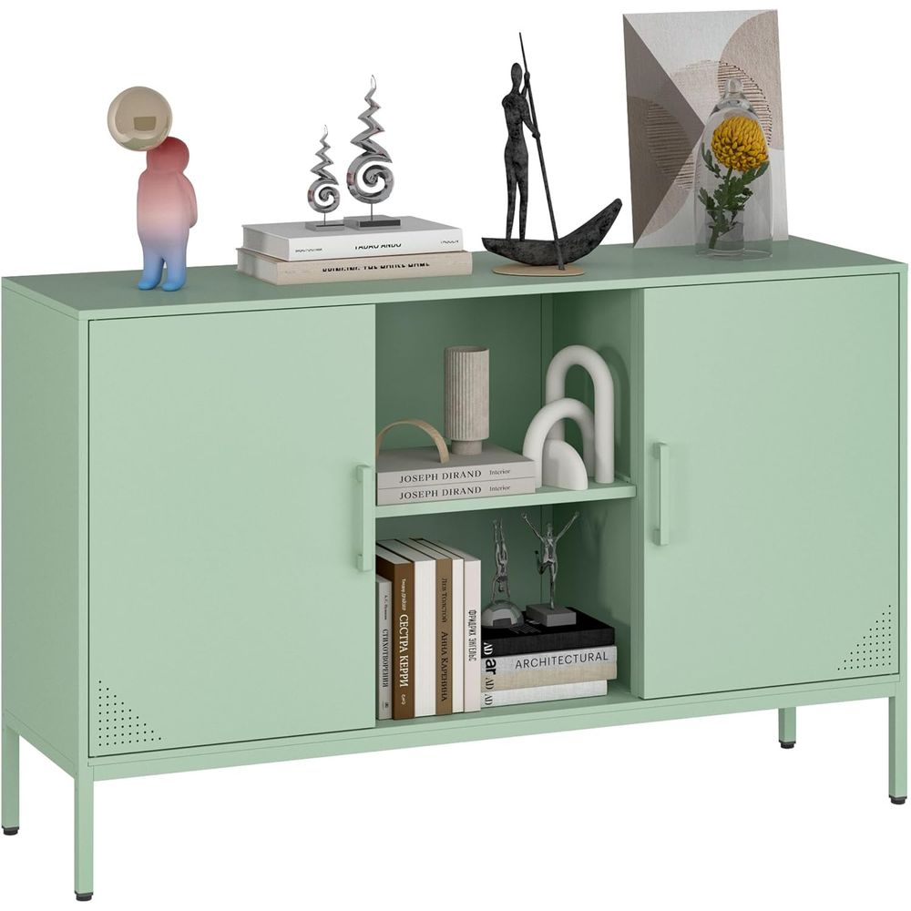 Green 65 Inch TV Stand with St - Coffee&Tea House Opinie reseña y precio