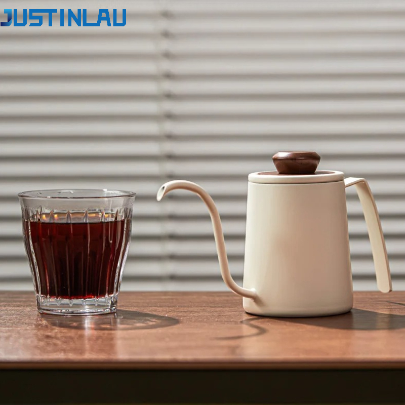 JUSTINLAU Pour-Over Coffee Pot - Pour Over Kettle reseña y precio