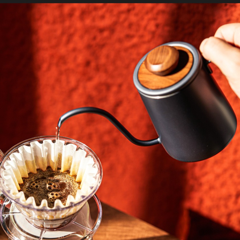 JUSTINLAU Pour-Over Coffee Pot - Pour Over Kettle reseña y precio