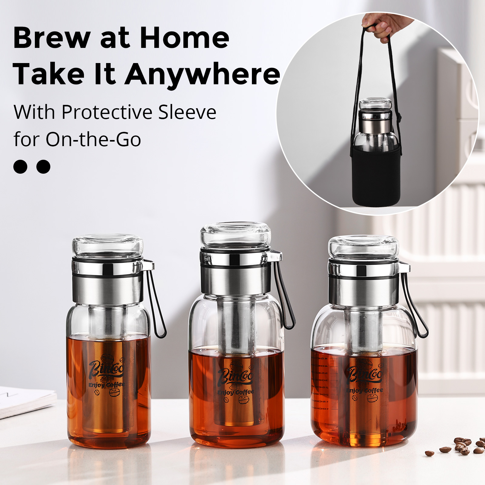 Bincoo Cold Brew Coffee Maker  - Coffee Tea Jug reseña y precio