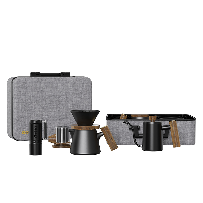 DHPO Luxury Coffee Kit Set wit - Pour Over Kettle reseña y precio