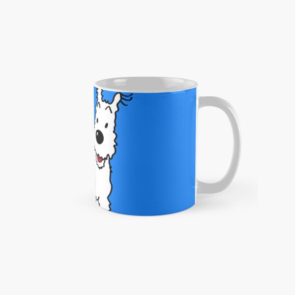 Snowy Dog Tin Tin Sticker Clas - Coffee Tea Picture reseña y precio