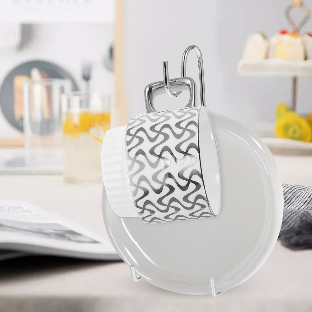 Metal Coffee Cup Display Stand - Mug Tea Coffee reseña y precio