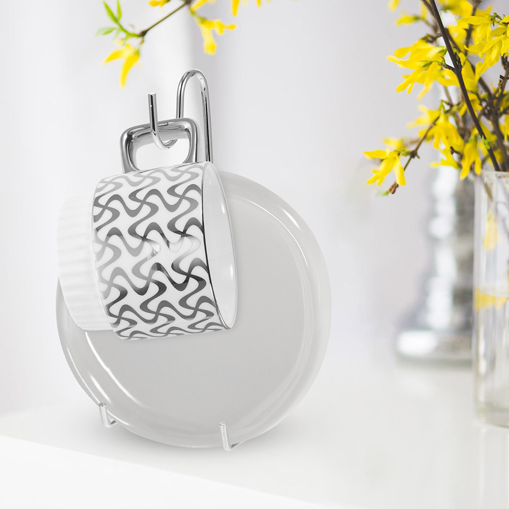 Metal Coffee Cup Display Stand - Mug Tea Coffee reseña y precio