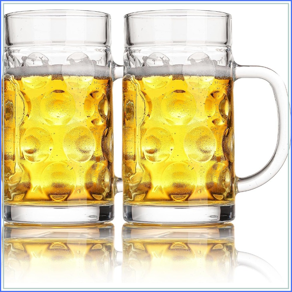 20oz Large Beer Mugs Set of 2, - Mug Tea Coffee reseña y precio