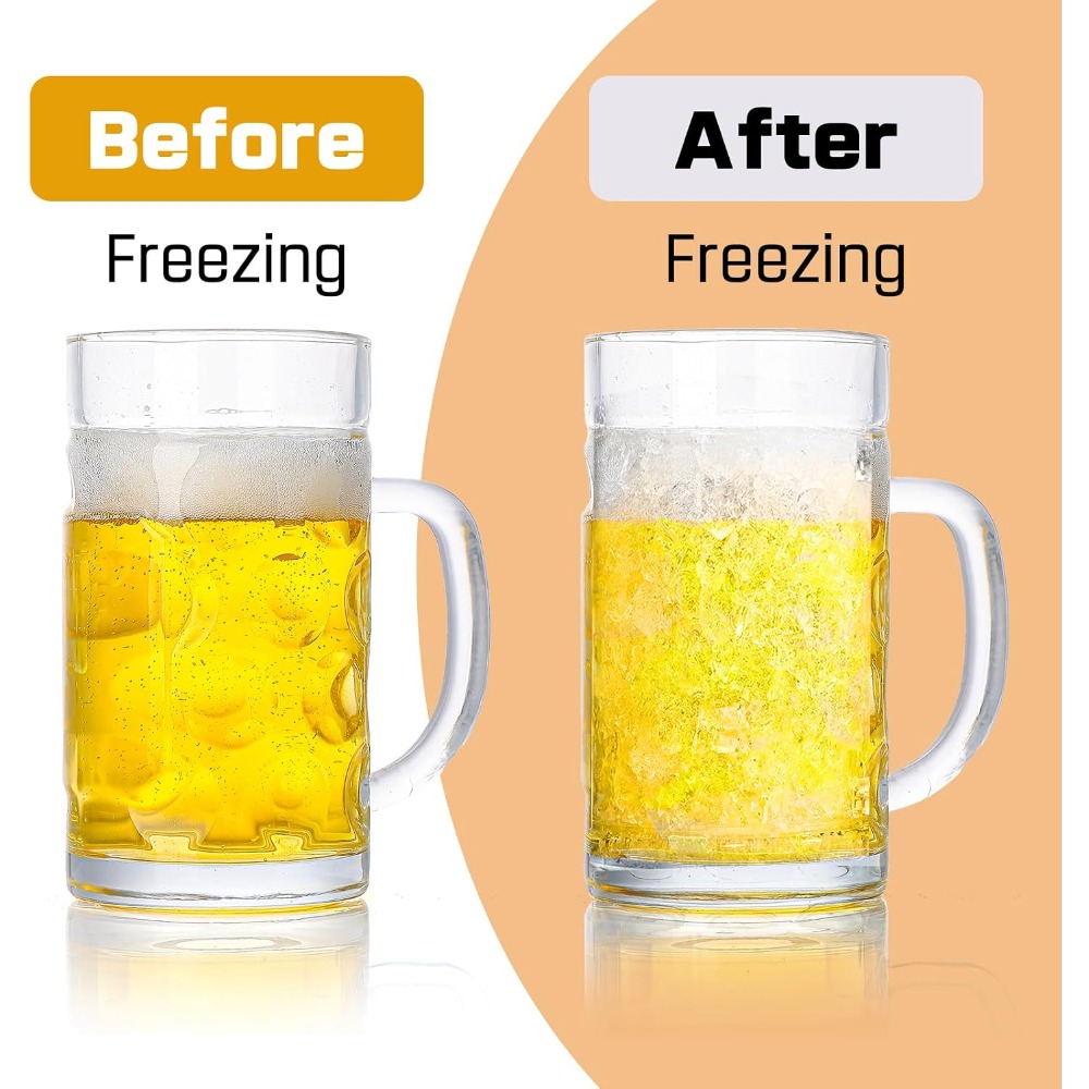 20oz Large Beer Mugs Set of 2, - Mug Tea Coffee reseña y precio