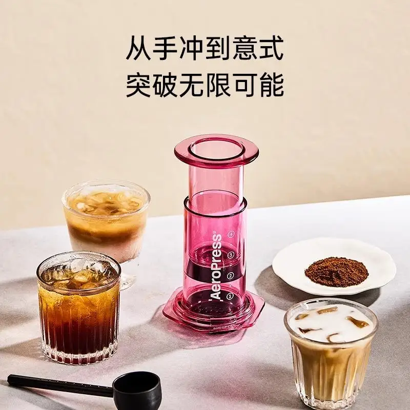 Aeropress Transparent Clear Ha - Aeropress Coffee Maker reseña y precio